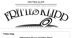 Desktop Screenshot of frittesklipp.se