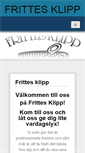 Mobile Screenshot of frittesklipp.se
