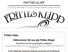 Tablet Screenshot of frittesklipp.se